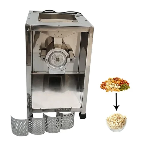 Dry Fruit Chips,Powder & Tukda Machine